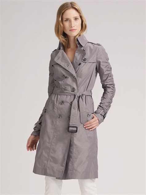 burberry brit taffeta trench